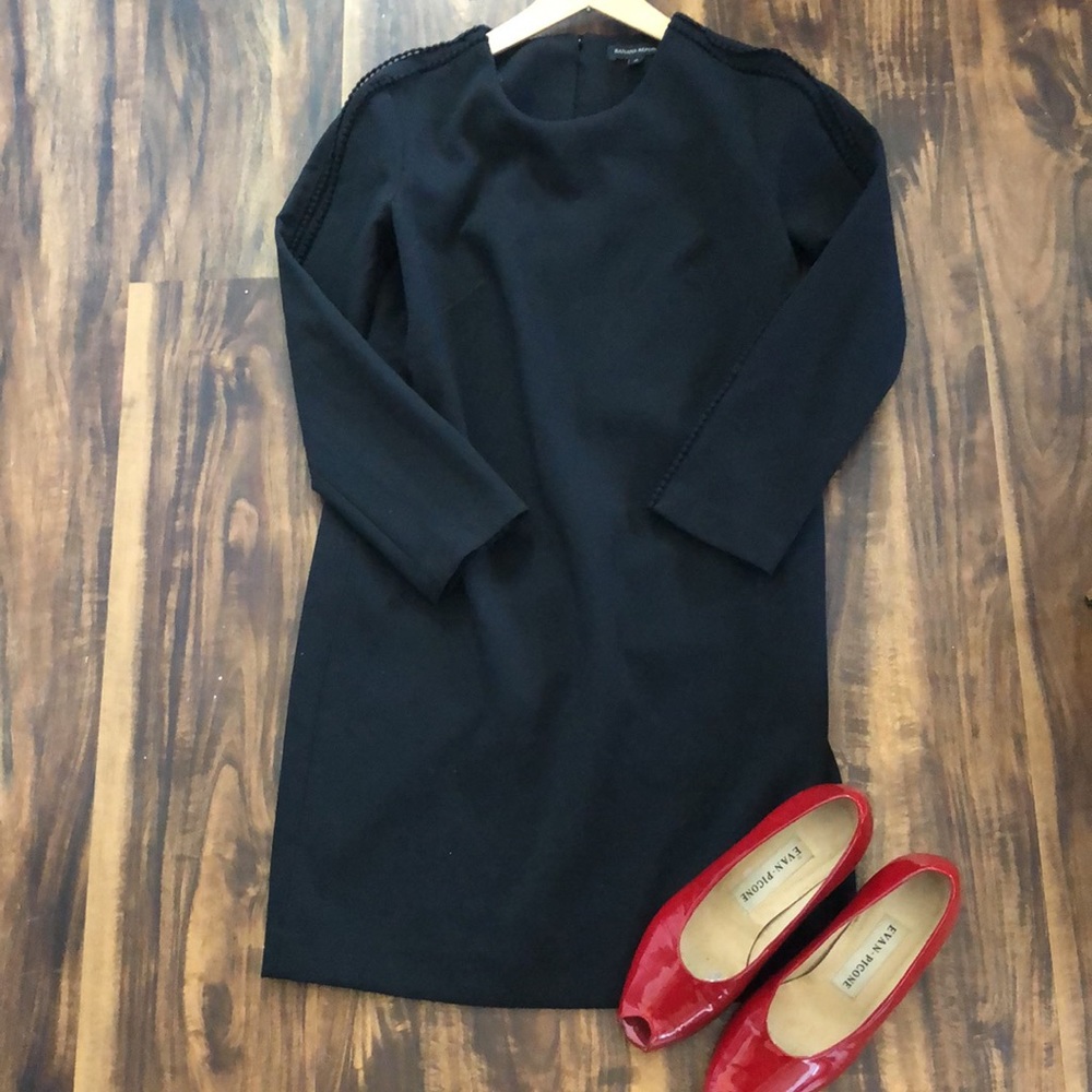 Beauty in the Details -Banana Republic Little Black Dress